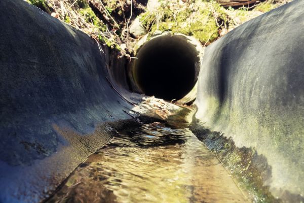 Drainage Swale Installation in Westminster